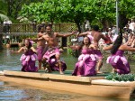 Polynesian Cultural Center on O'ahu; by Athena