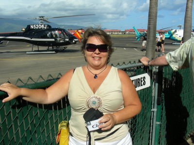 Athena at Sunshine Helicopters